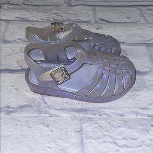 Mini Melissa Kids Sandals in Translucent Gray